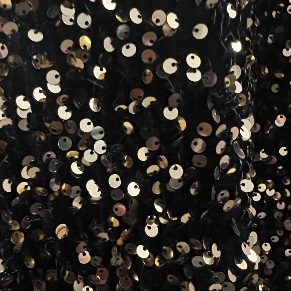 Jennifer Grace Black and Gold Cocoon Jacket - Picture 2 of 4